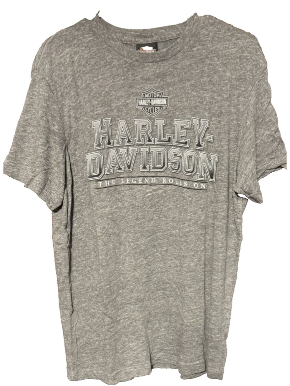 Harley-Davidson Vintage T-Shirt Dublin Ireland Men Sz L Gray